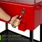 Best Choice Products 80qt Steel Rolling Cooler Cart w/ Bottle Opener, Catch Tray, Drain Plug, Locking Wheels